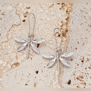 Vintage Style Dragonfly Earrings